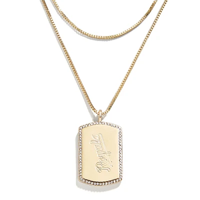 WEAR by Erin Andrews x Baublebar Collier avec étiquette pour chien des Royals de Kansas City
