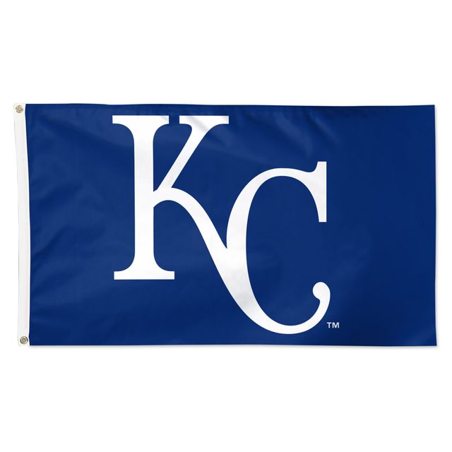 WinCraft Kansas City Royals 3' x 5' Logo principal simple face - Drapeau