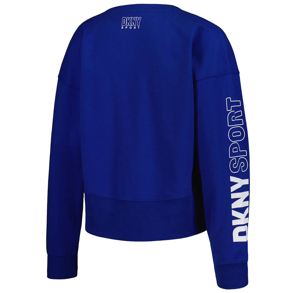 DKNY Sport Royal Kansas City Royals Lily Pull à encolure en V pour femme