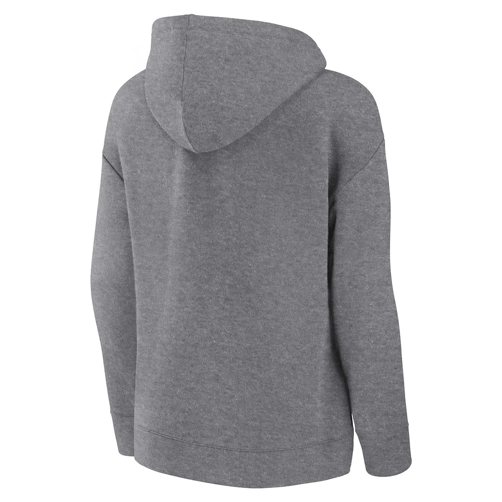 Women's Profile Heather Gray Kansas City Royals Plus Pullover Hoodie