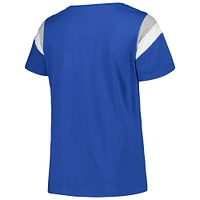Profile Royal Kansas City Royals T-shirt à encolure dégagée grande taille pour femme