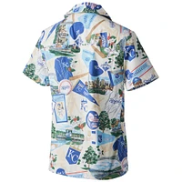 Chemise boutonnée Scenic Camp des Kansas City Royals pour femme Reyn Spooner blanche