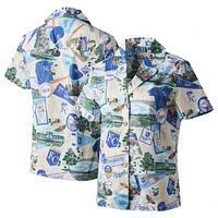Chemise boutonnée Scenic Camp des Kansas City Royals pour femme Reyn Spooner blanche