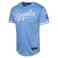 Maillot Nike bleu clair Kansas City Royals Alternate Limited pour jeunes