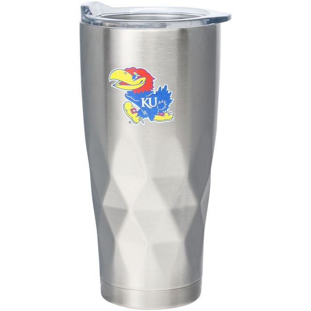 Kansas Jayhawks 22oz. Gobelet en acier inoxydable à fond diamant