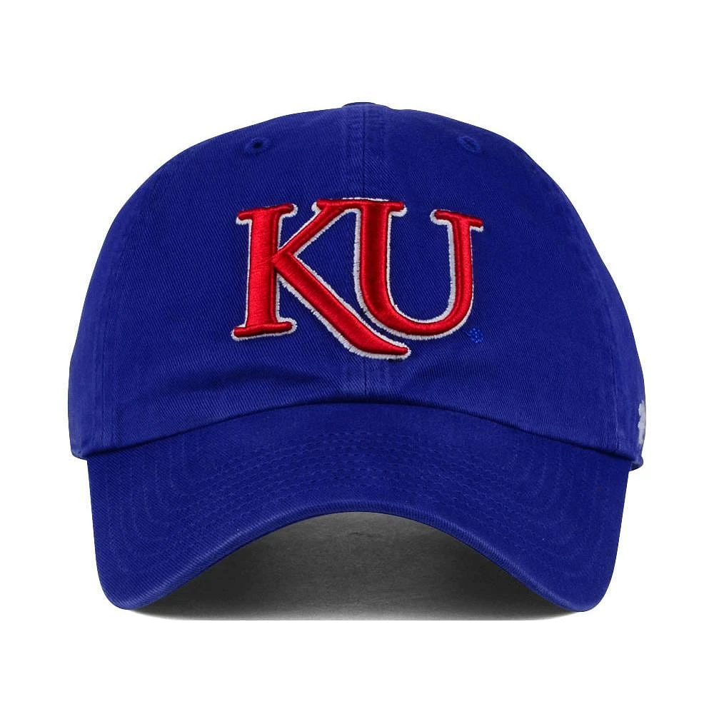 Men's '47 Royal Kansas Jayhawks Clean Up Adjustable Hat
