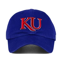Men's '47 Royal Kansas Jayhawks Clean Up Adjustable Hat