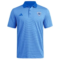 Men's adidas Blue Kansas Jayhawks Ultimate 365 Polo