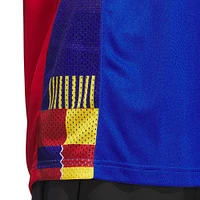 Men's adidas #00 Royal/Red Kansas Jayhawks Black History Month Basketball Jersey