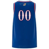 Men's adidas #00 Royal Kansas Jayhawks Swingman Jersey
