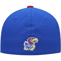 Men's adidas Royal Kansas Jayhawks On-Field Baseball Fitted Hat