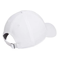 Men's adidas White Kansas Jayhawks Locker Room Logo Slouch Adjustable Hat
