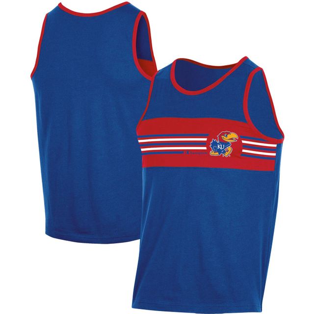 Débardeur à couleurs contrastées Champion Royal Kansas Jayhawks pour homme
