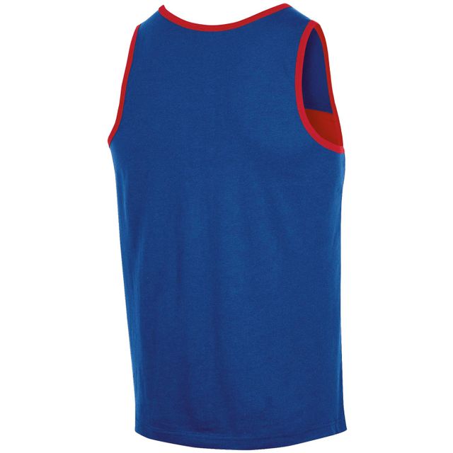 Débardeur à couleurs contrastées Champion Royal Kansas Jayhawks pour homme