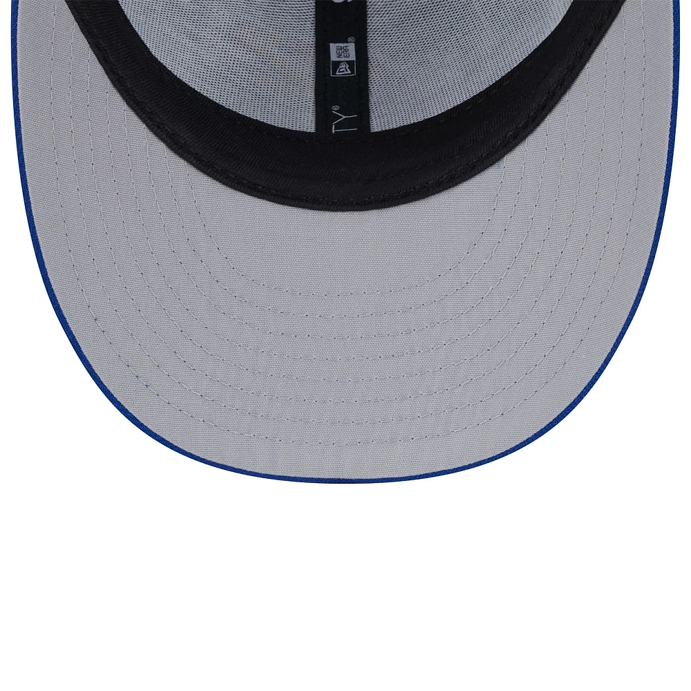 Men's New Era Royal Kansas Jayhawks Trucker 9FIFTY Snapback Hat
