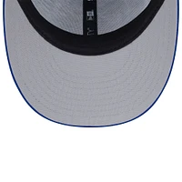 Men's New Era Royal Kansas Jayhawks Trucker 9FIFTY Snapback Hat