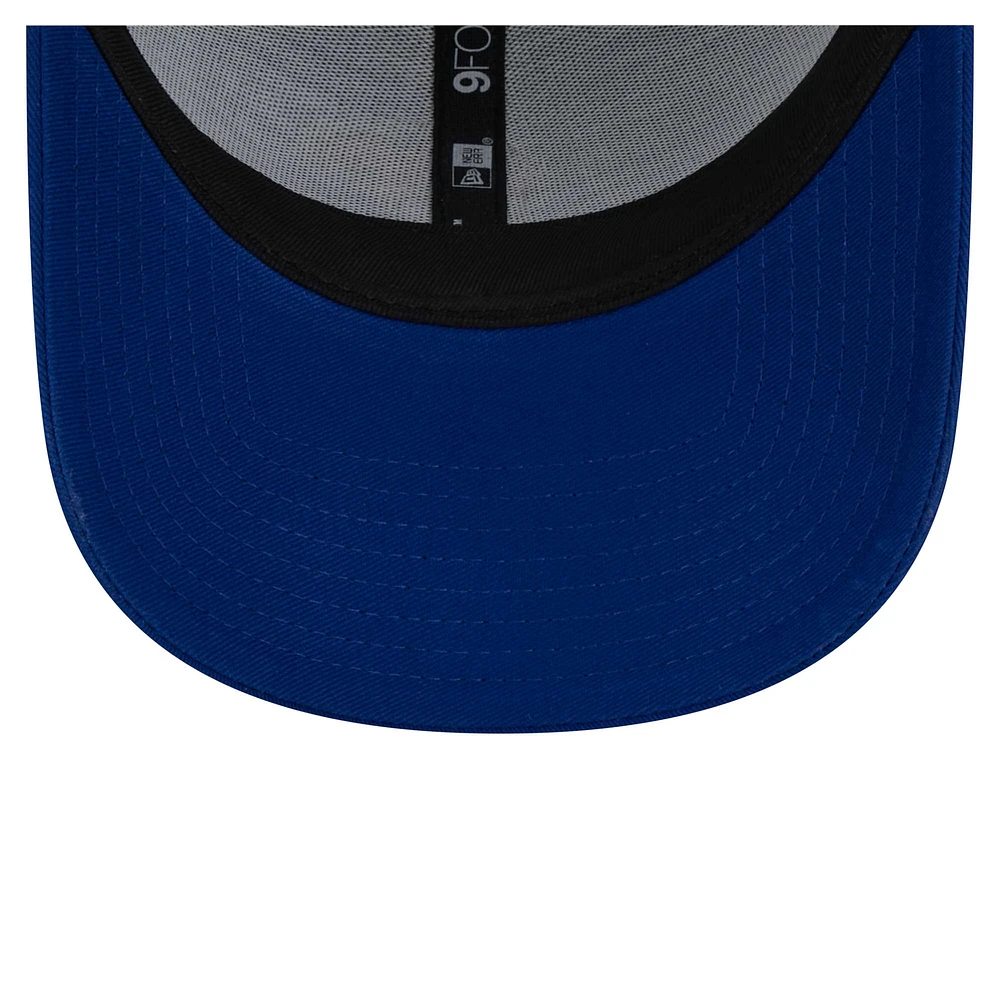 Casquette ajustable 9FORTY pour homme New Era Royal Kansas Jayhawks