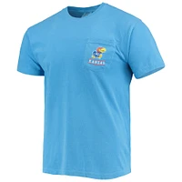 Men's Royal Kansas Jayhawks Circle Campus Scene T-Shirt