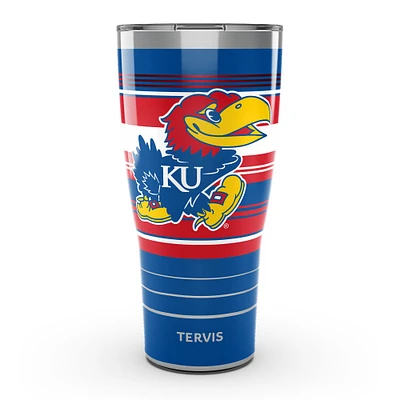 Tervis  Kansas Jayhawks 30oz. Hype Stripes Stainless Steel Tumbler