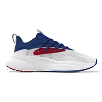 Unisex adidas White/Royal Kansas Jayhawks AlphaBoost V2 Shoes
