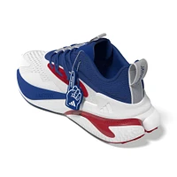 Unisex adidas White/Royal Kansas Jayhawks AlphaBoost V2 Shoes