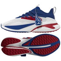 Unisex adidas White/Royal Kansas Jayhawks AlphaBoost V2 Shoes