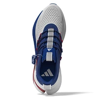 Unisex adidas White/Royal Kansas Jayhawks AlphaBoost V2 Shoes