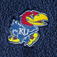 Women's Blue Kansas Jayhawks Everest Half-Zip Sweatshirt