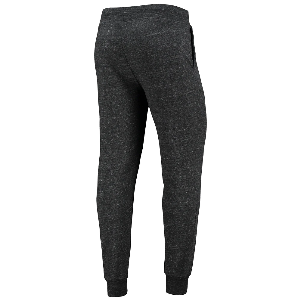 Pantalon en trois mélanges de Dodgeball des Wildcats Kansas State pour homme Alternative Apparel noir chiné