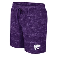 Men's Colosseum Purple Kansas State Wildcats Ozark Swim Shorts