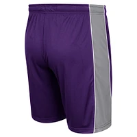 Men's Colosseum Purple Kansas State Wildcats Panel Shorts
