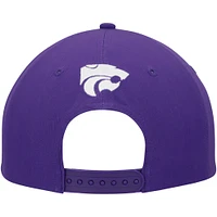 Men's Colosseum  Purple Kansas State Wildcats Positraction Snapback Hat