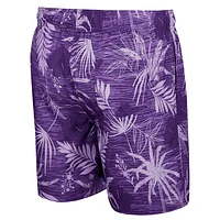 Men's Colosseum Purple Kansas State Wildcats What Else is New Swim Shorts