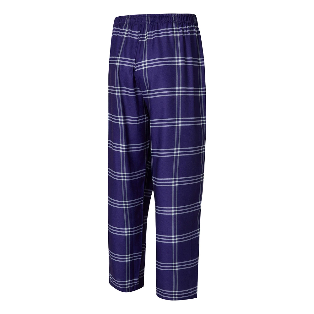 Men's Concepts Sport Purple/Gray Kansas State Wildcats T-Shirt & Pants Sleep Set