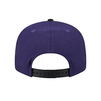 Men's New Era Purple/Black Kansas State Wildcats Two-Tone 9FIFTY Snapback Hat