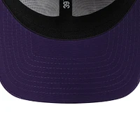 Men's New Era Purple Kansas State Wildcats Shadowed Neo 39THIRTY Flex Hat