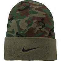 Men's Nike Camo Kansas State Wildcats Military Pack Cuffed Knit Hat