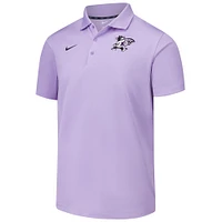 Men's Nike Lavender Kansas State Wildcats Varsity Polo