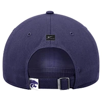 Men's Nike Purple Kansas State Wildcats 2024 Sideline Club Adjustable Hat