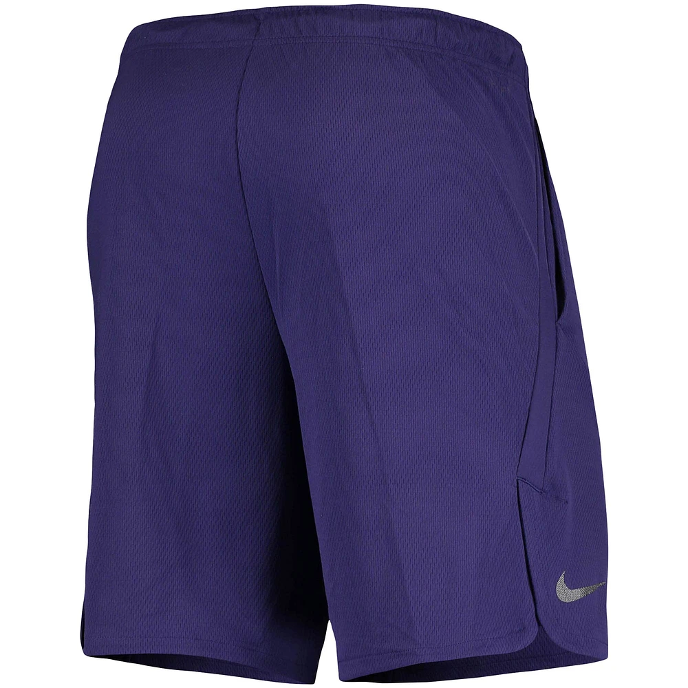 Men's Nike Purple Kansas State Wildcats Hype Performance Shorts