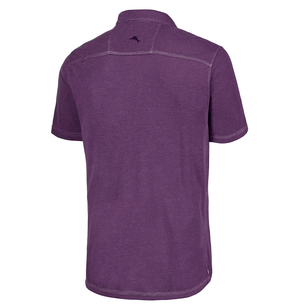 Men's Tommy Bahama Purple Kansas State Wildcats Paradiso Cove Polo
