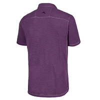 Men's Tommy Bahama Purple Kansas State Wildcats Paradiso Cove Polo