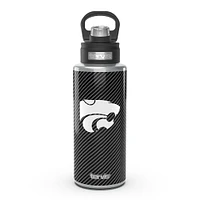 Tervis Kansas State Wildcats 32oz. Carbon Fiber Wide Mouth Water Bottle