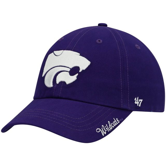 Casquette ajustable 47 pour femme Kansas State Wildcats Miata Clean Up Logo