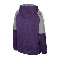 Youth Colosseum Purple Kansas State Wildcats Pullover Hoodie