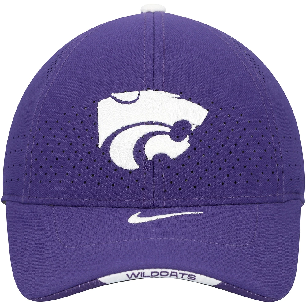Youth Nike Purple Kansas State Wildcats Legacy91 Adjustable Hat