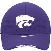 Youth Nike Purple Kansas State Wildcats Legacy91 Adjustable Hat