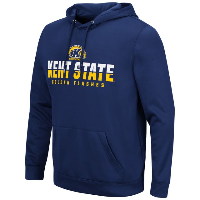 Sweat à capuche Colosseum Navy Kent State Golden Flashes Lantern pour homme