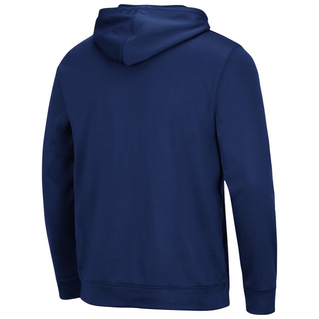 Sweat à capuche Colosseum Navy Kent State Golden Flashes Lantern pour homme