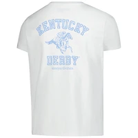 Girl's Youth Vineyard Vines  White Kentucky Derby Distressed T-Shirt